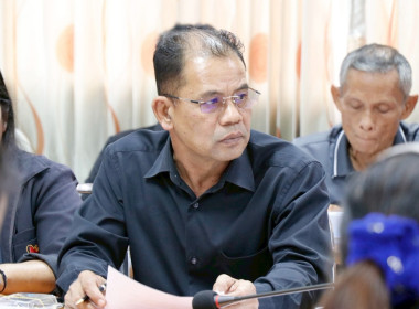 การประชุมการขับเคลื่อนงานตามนโยบายสำคัญและสร้างความเข้าใจในแนวการปฏิบัติงานของสำนักงานสหกรณ์จังหวัดนครศรีธรรมราช ร่วมกับสหกรณ์/กลุ่มเกษตรกรและสำนักงานตรวจบัญชีสหกรณ์นครศรีธรรมราช ประจำปีงบประมาณ พ.ศ. 2569 โดยประธานที่ประชุมฯ ได้แจ้งเรื่องการขับเคลื่อนงาน ... พารามิเตอร์รูปภาพ 70